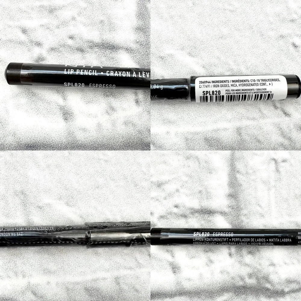 Brand new set of 2 NYX professional lip liner mahogany and espresso